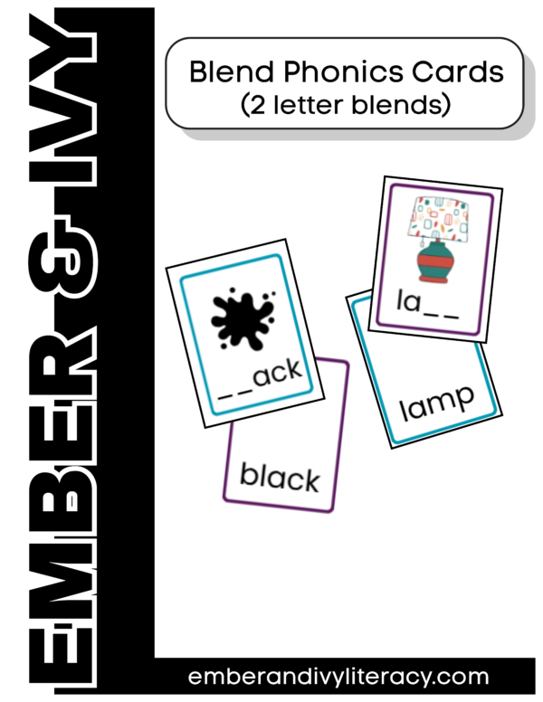 Blends Phonics Cards