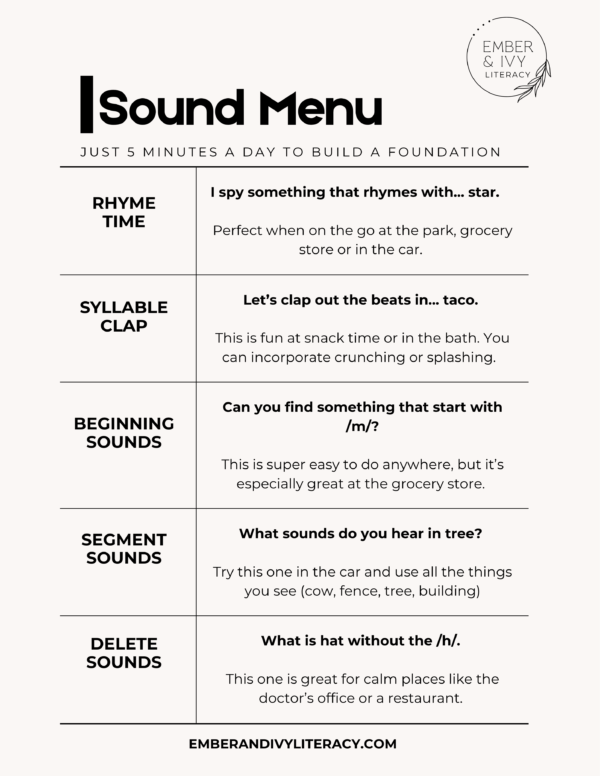 Sound Menu