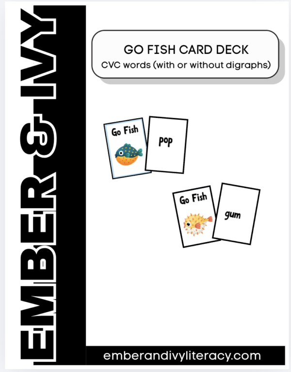 Go Fish-CVC (2 sets)